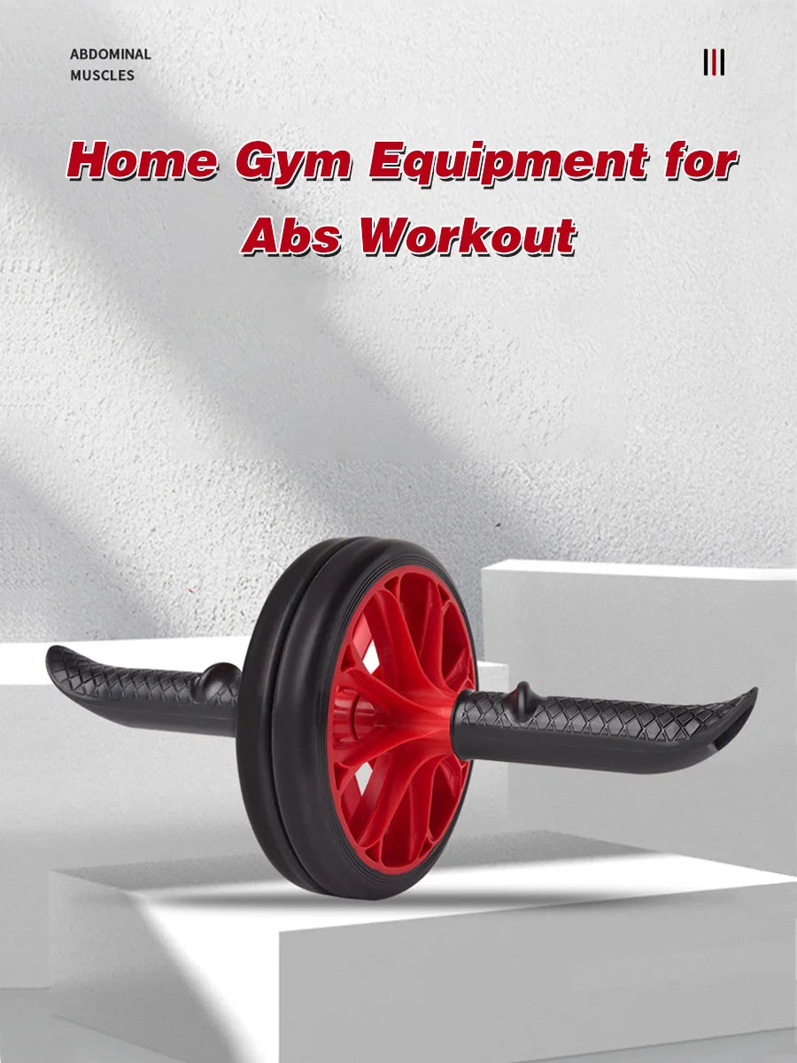 Ab Roller Wheel, Abs Workout Equipment for Abdominal & Core Strength Training, Exercise Wheels for Home Gym, Fitness Equipment
