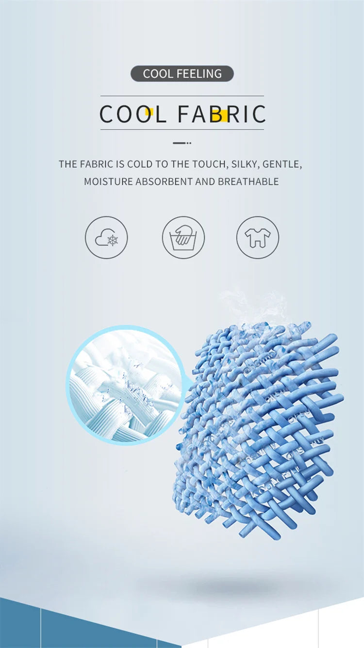 3-Pack Seamless Ice Silk Boxers for Men – Graphene Comfort