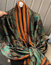 Women Summer Silk Scarves Shawl Lady Wrap Soft Female Echarpe Designer Beach Stole Bandana foulard muffler