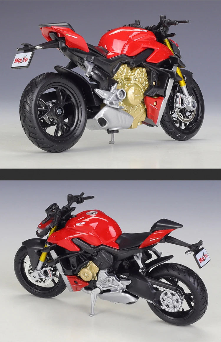 1 18 Scale Ducati Super Naked V4S Diecast Motorcycle Model