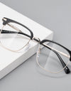 Square Optical Prescription Men's  Eyeglasses Frames Anti-Blue Light Reading Glasses Myopia Hyperopia