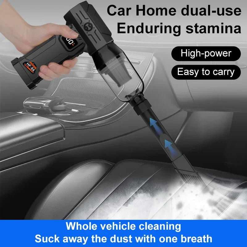 HFX-05 Powerful Turbo Fan, 700g Shock Pressure Brushless Motor, Portable Vacuum Cleaner, Cordless Compressed Air Dust Collector