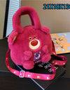 Sanrio Cartoon Plush Shoulder Bags Hello Kitty Kuromi Melody Cute Crossbody Bag Anime Children Handbag