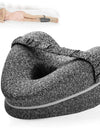 Body Memory Cotton Leg Pillow Home Foam Pillow Sleeping Orthopedic Sciatica Back Hip Joint for Pain Relief Thigh Leg Pad Cushion