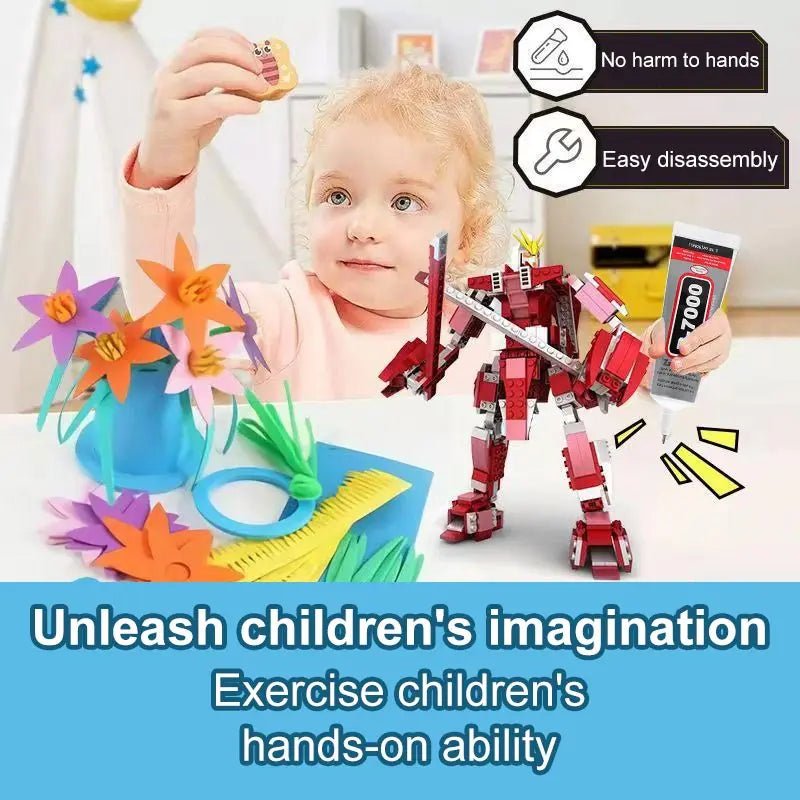 B7000 Universal Transparent super Glue for Cell Phone Repair-Jewellery, Jade, precious metals, High Adhesive for wood,Glass，Plastic, quick Drying-With Precision Applicator (15ML/25ML/50ML/110ML)