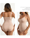 1 Piece Solid Seamless Shaping Shapewear Bodysuit, Tummy Control Butt Lifting Slimmer Body Shaper, Women's Underwear & Shapewear
