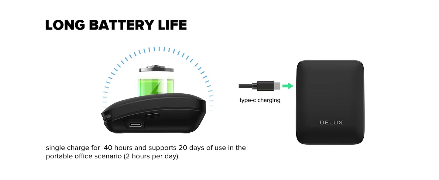 Pocket Folding Bluetooth Mouse – Ultra Slim Silent Portable