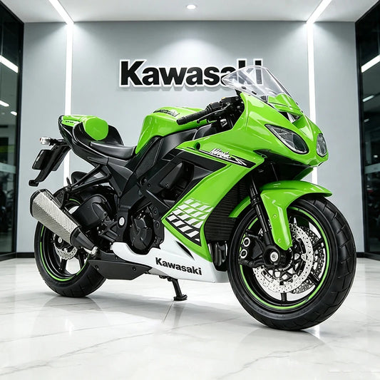 1 18 Scale Kawasaki Ninja ZX10R Diecast Motorcycle Model