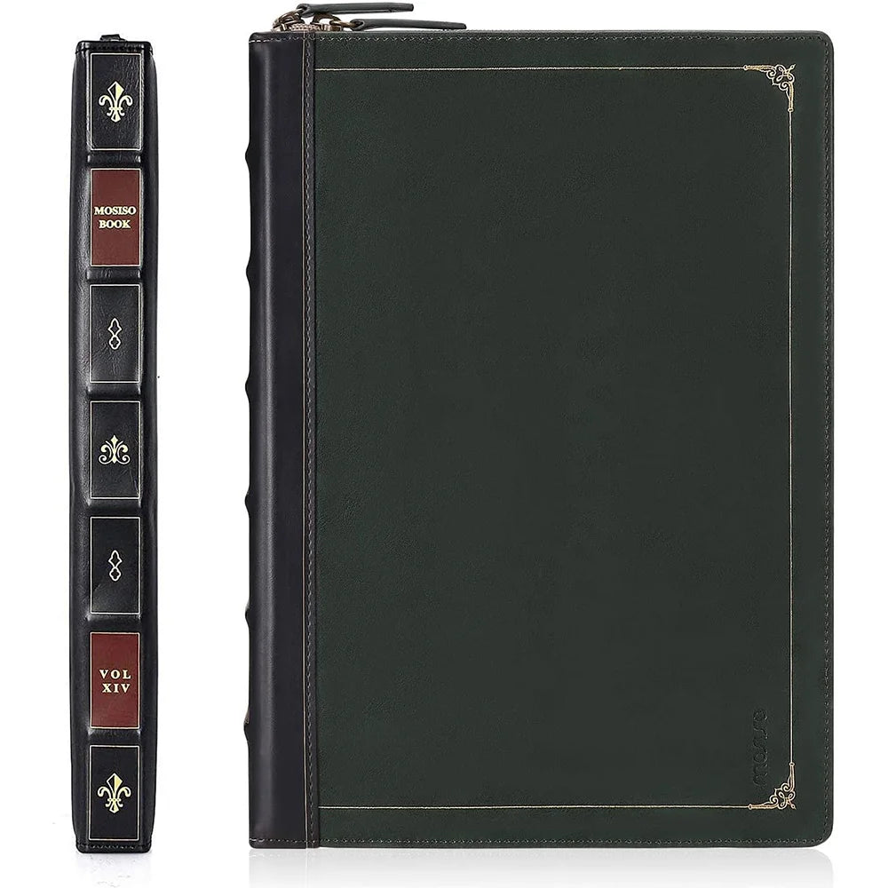 PU Leather Laptop Sleeve for MacBook Air Pro 13 14 15 16 inch M4 M3 M2 M1 A3113 A2681 A2337 A2338 A3112 A3114 A3403 Vintage Cove