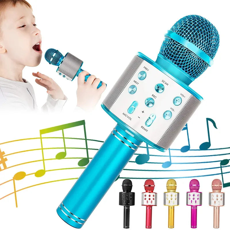 Fun Toys for 4-15 Year Old Girls, Handheld Karaoke Microphone for  Birthday Xmas Gifts for 8 9 10 11 Years Old Boys Girl