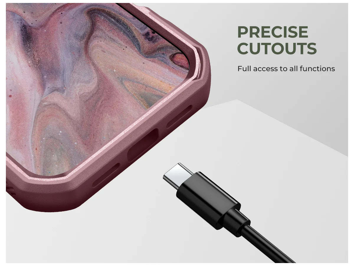 For iPhone 16 Pro Case with MagSafe Rugged Armor Shockproof  with Built-in Sliding Camera Cover Built-in Screen Protector holder
