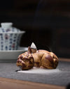 Chinese Ceramic Backflow Incense Holder Waterfall Incense Burner for Incense Cones Home Decor Aromatherapy Ornament