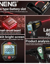 Industrial Handheld Thermometers Car Test Non Contact IR Laser Heat Temperature Gun Point HD Screen for Cooking Tool