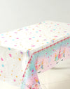 Unicorn Party Disposable Tablecloth Unicorn Birthday Party Decoration Girl Disposable Tableware Tablecloth Girls Baby Shower