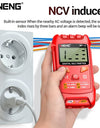 Mini Digital Multimeter AC/DC Voltage Meter 1999 Counts Multimetro Ohm NCV Electricity Tools Measuring Instruments
