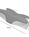 Large Ergonomic Cervical Pillow Memory Foam Sleeping Pillow Butterfly Shape Orthopedic Pillow Improve Sleep Quality