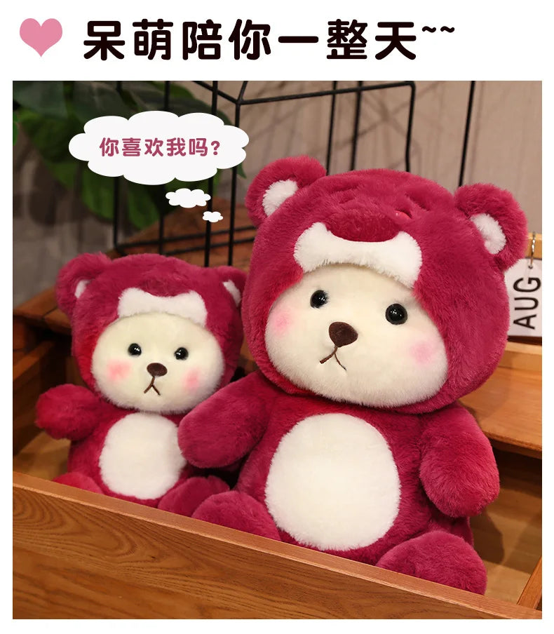 Cute Teddy Bear Plush Stuffed Animal Soft Pillow