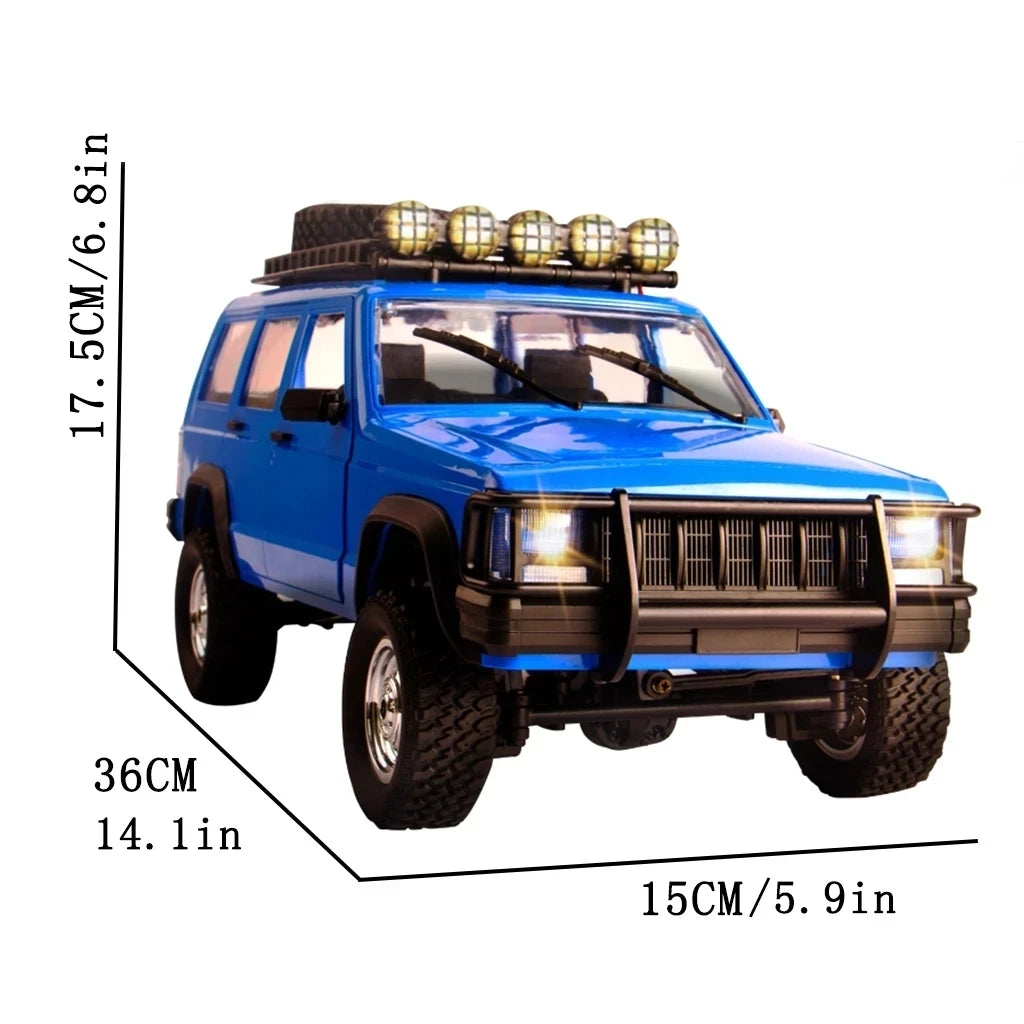 112 Scale Four Wheel Drive RC Cherokee Climbing Car