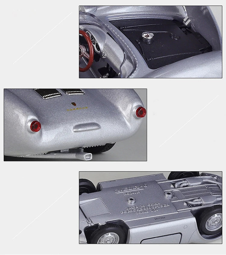 1 24 Scale Porsche 550 Spyder Diecast Model Car