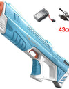 43cm Full Electric Automatic Water Storage Gun Toys Portable Children Summer Beach Outdoor Fight Fantasy Toys