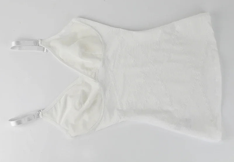 Women Built-In Bra Shapewear Camisole – Tummy Control Slimming Tank Top