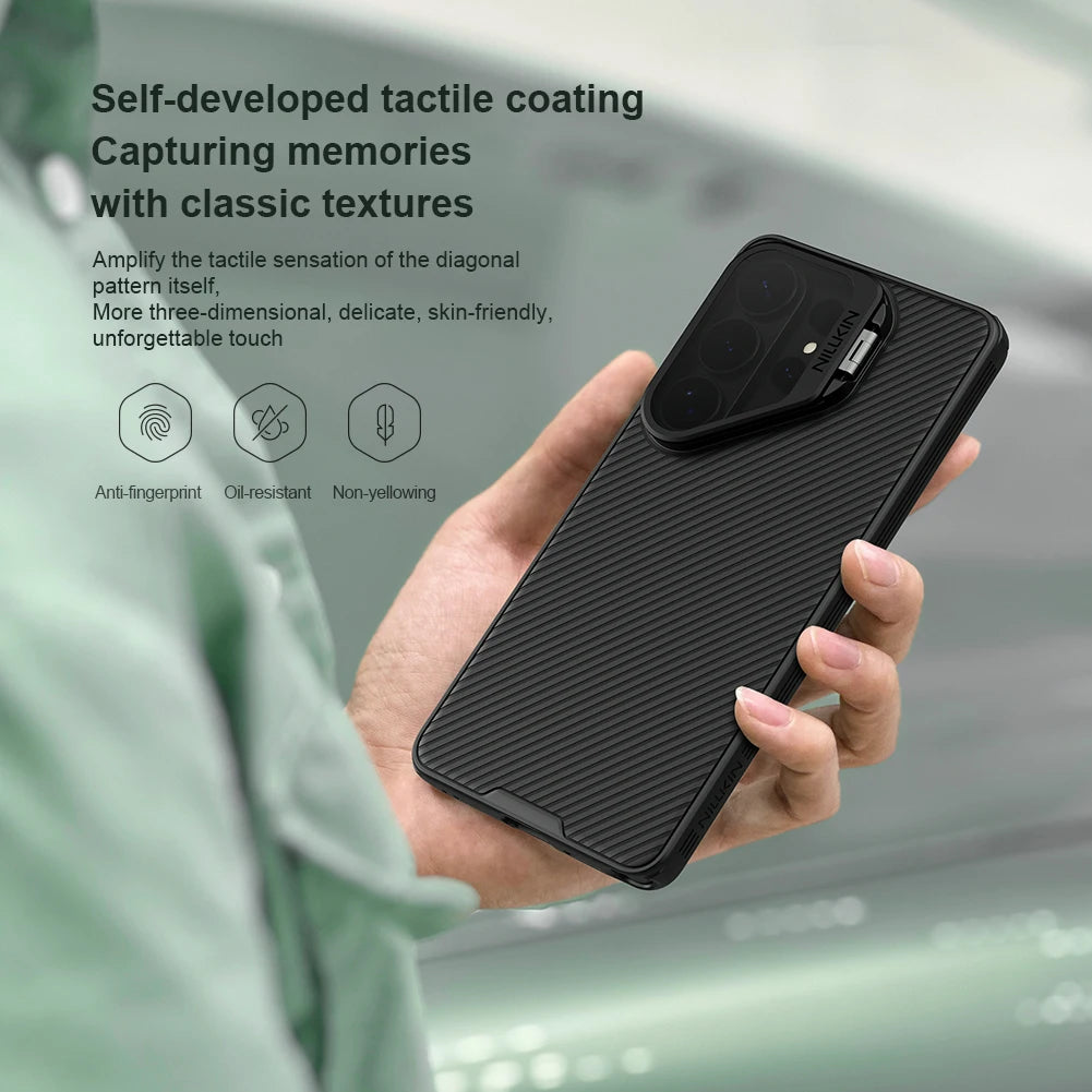 Magnetic CamShield Prop Case for Samsung Galaxy S26 Ultra – Camera Protection Bracket PC + TPU Back Cover