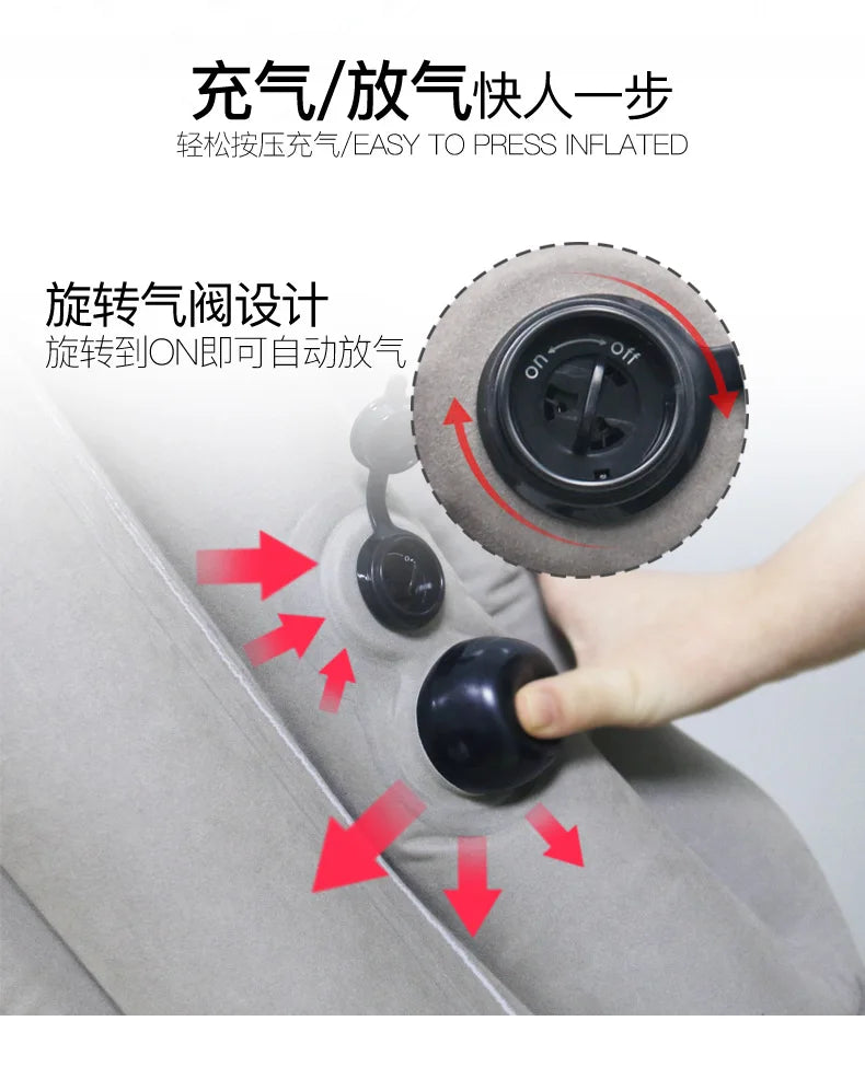 Inflatable Pillow Travel Work Journey Bus Train Airplane Sleeping Neck Pillow Neck Protection Cervical Inflatable Body Pillow
