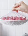 Reusable Disposable Food Cover Colorful Elastic Plate Fruit Cover Lids Fresh-keeping Food Wrap Bags Covers Kitchen Accessories