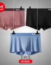 3-Pack Men’s Modal Graphene Boxer Shorts – Antibacterial Crotch, Comfortable Fit
