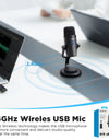 Condenser Wireless Microphone BY-PM500W Professional Mic for PC Laptop Streaming Recording Vocals Voice Gaming Metting