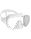 Scuba Diving Snorkeling Frameless Mask Perfect Seal Silicone Skirt Panoramic View Tempered Glass Swim Goggles Suitable for Adult