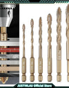 Hex Masonry Drill Bits 1/4 Shank Titanium Steel Metal Cross Drill For Glass Ceramic Concrete Brick Hard Drill Bit Tool