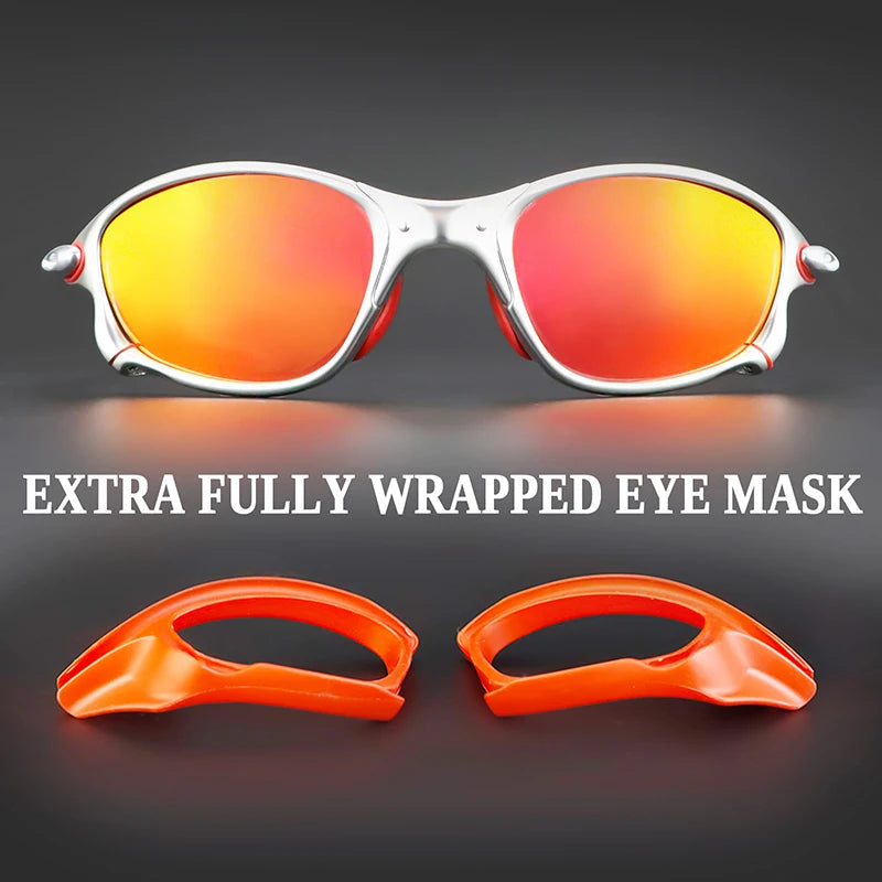 Polarized Metal Cycling Sunglasses