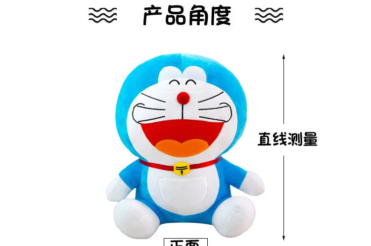 70cm Large Size cute Doraemon Plush Toy Stand By Me Cute Stuffed Plushie Doll Cartoon Cat Animal Sofa Bed Pillow Toy Gifts
