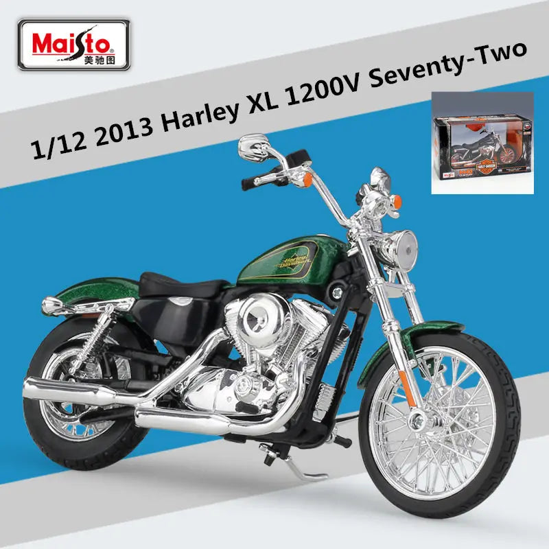 Diecast Harley Street Glide Special 2015 Motorcycle Model 1 to 12 Scale