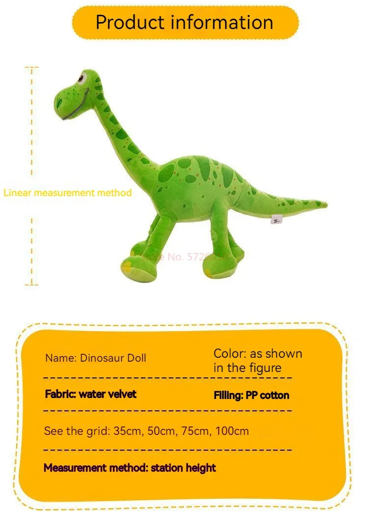 Good Dinosaur Arlo Plush Toy Soft Stuffed Doll 35cm 50cm