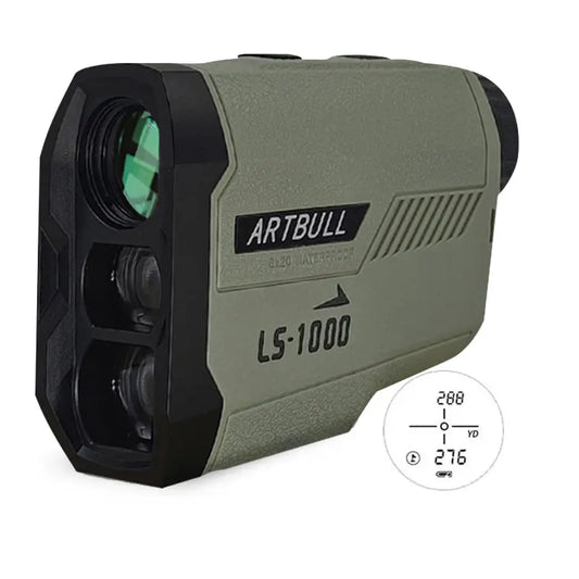 6X Golf Laser Rangefinder 1000m With Slope Compensation And Flag Lock