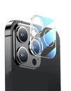 Full Cover Metal Camera Lens Protector on For iPhone 14 Pro Max Plus Tempered Glass For iPhone 11 12 13 Pro Max Mini Metal Film