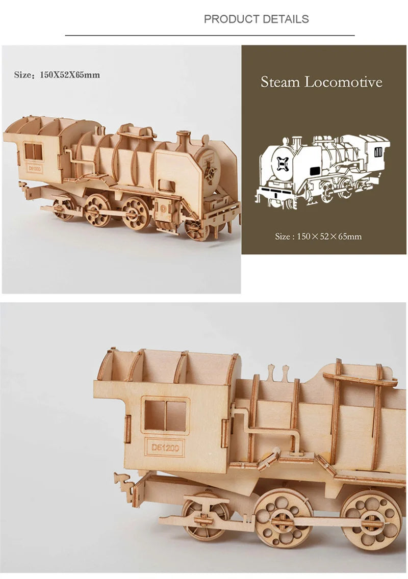 3D Wooden Puzzle Toys for  Adults Teens Animal Assembly Kit Decoration Animal Puzzle Games Home Office Creative Ornament
