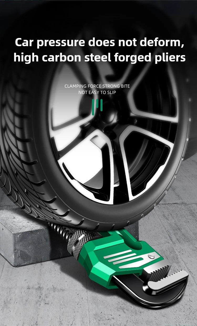 10/12/14/18 Inch Pipe Wrench Universal Monkey Spanner Multi-function plumbing Hand Nut Sink Wrench Pipe Large Open Spanner