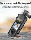 for Insta360 X3 Cold Shoe PC Plastic Protective Frame with Adapter Mount & Screw for Insta360 X3 Sport Cameras Accessories