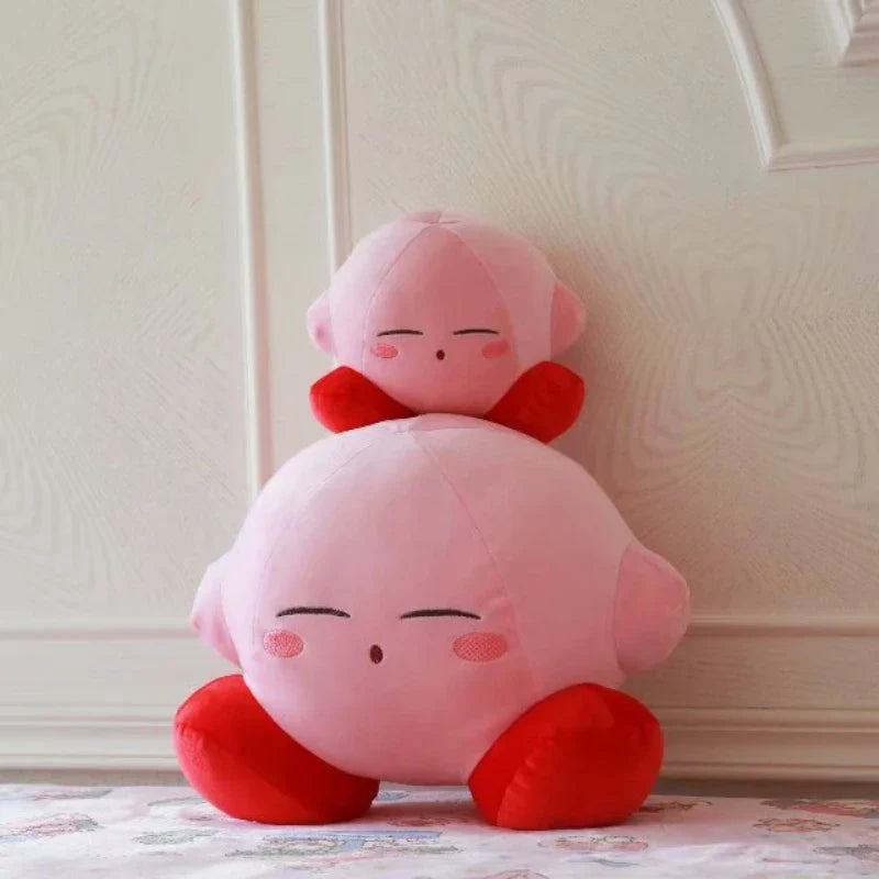 Kirby Pillow Cartoon Cute Plush Doll Stuffed Animal Peripheral 's Birthday Gift Home Stuffed Animal Plushies Toy