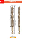 Hex Masonry Drill Bits 1/4 Shank Titanium Steel Metal Cross Drill For Glass Ceramic Concrete Brick Hard Drill Bit Tool