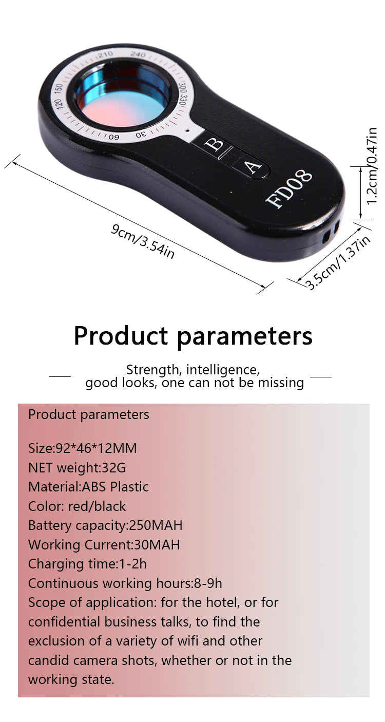 Travel fashion version of anti-camera Magic Mirror