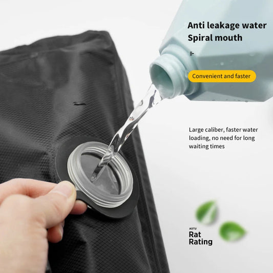 20L Solar Heated Portable Camping Shower Bag