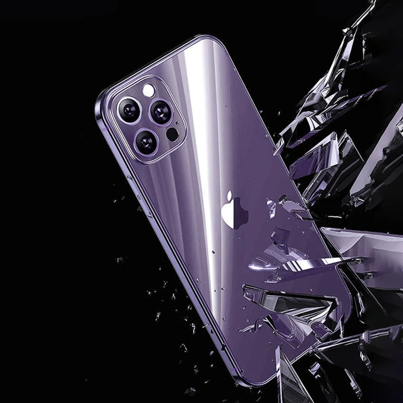 2in1 Full Cover Back+Camera Lens Protective Tempered Glass on iPhone 15 14 Pro Max 11 12 13 Pro Max Screen Camera Protector Film