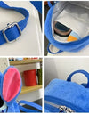 Disney Plush Backpack Ins Japanese Blue Stitch Funny Cartoon Large-Capacity Student Backpack Kindergarten Bag