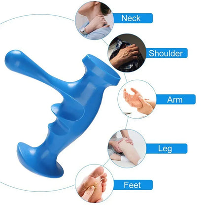 1PC Massage Device Manual Thumb Massage Physiotherapy Small Tools Full Body Deep Tissue Trigger Portable Multifunctional Massage