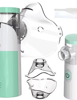 USB Medical Silent Mesh Nebulizer Handheld Asthma Inhaler Atomizer for  Adult Health Care Mini Portable Humidifier