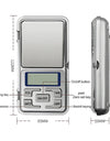 0.01g 500g Jewelry Scales Weight Diamond Balance Kitchen Weighing Digital Pocket Mini Scale Bathroom